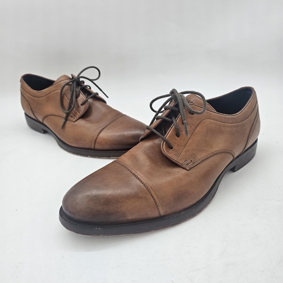 Cole Haan Carnegie Cap Toe Oxford Shoes Men’s Size 9.5 British Tan main image 11